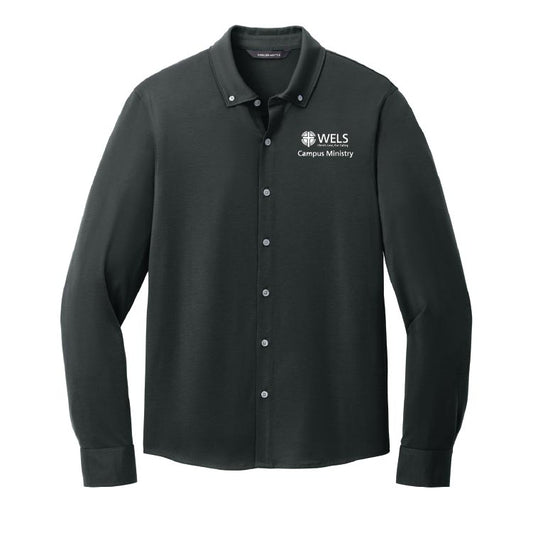 Mercer+Mettle™ Stretch Jersey Long Sleeve Shirt