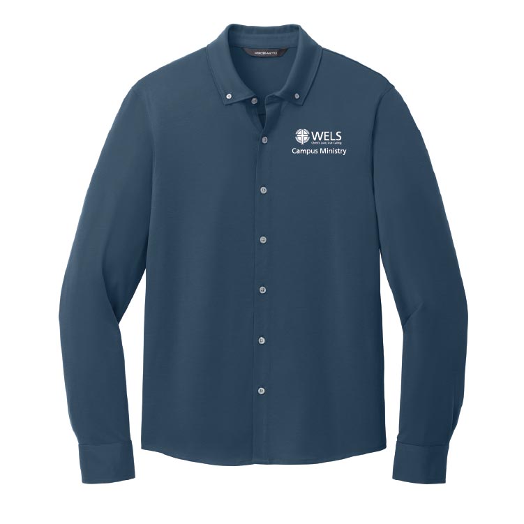 Mercer+Mettle™ Stretch Jersey Long Sleeve Shirt