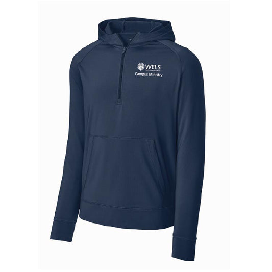 Sport-Tek® Sport-Wick® Stretch 1/2-Zip Hoodie